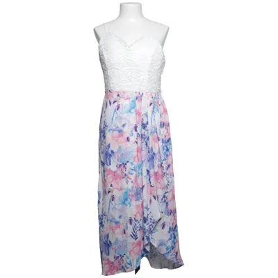 Robe longue (Blanc, Bleu, Rose) de Valleygirl Polyester