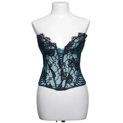 Korset (Blauw, Zwart) van Victoria's Secret Elastaan, Polyamide, Polyester