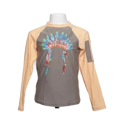 Zwemshirt (Grijs, Oranje, Meerkleurig) van Sunuva Elastaan, Polyamide