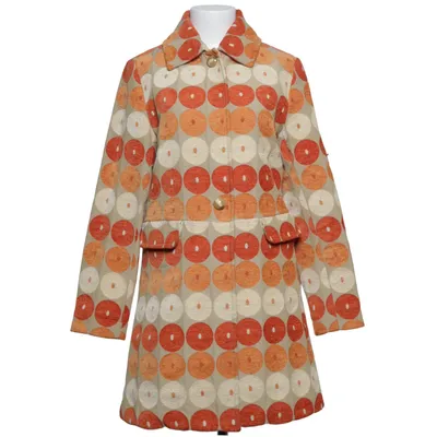 Jas (Beige, Oranje, Meerkleurig) van Edith & Ella Acetaat, Polyester