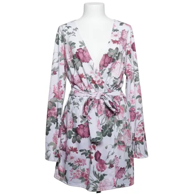 Wikkeljurk (Roze, Wit, Groen) van NLY Trend Elastaan, Polyester