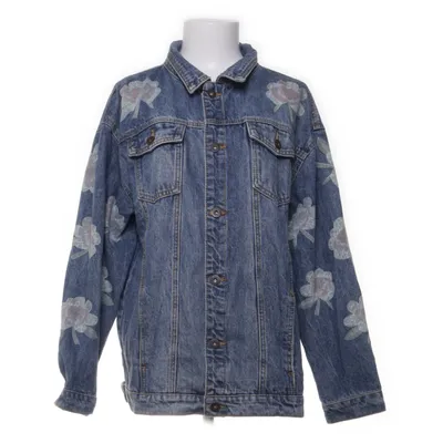 Denim jacket (Blue, Multicolored) from Liquor N Poker Cotton