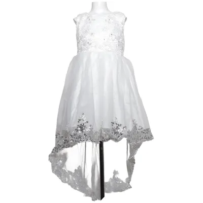 Robe de baptême (Blanc, Argent)