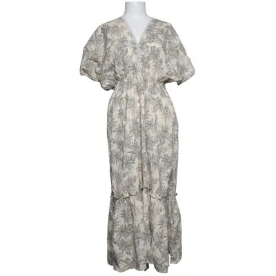 Robe longue (Beige, Noir) de D'Nada Coton