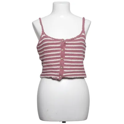 Crop top (Rosa, Vit) från Ghanda Bomull