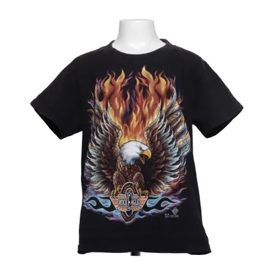 T-shirt (Svart, Flerfärgad) från Rock Eagle Bomull