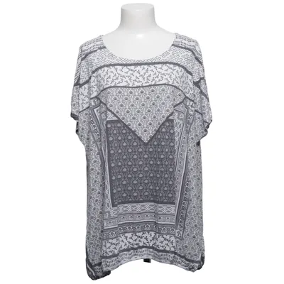 Top (White, Gray) from Gina Benotti Elastane, Viscose