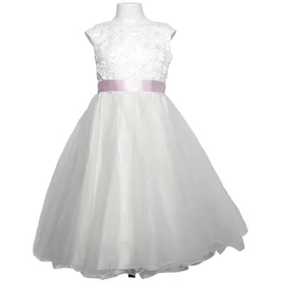 Robe de fille de fleur (Kleid Hochzeit) de Lucky Angel Coton, Polyester