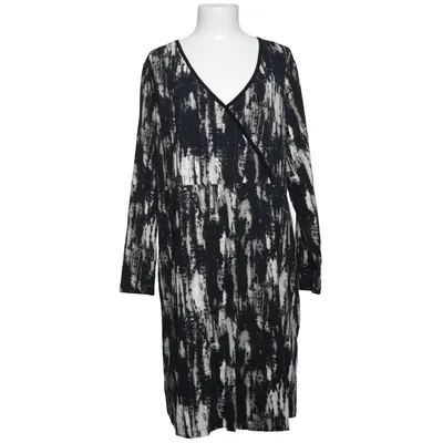 Dress (Black, White) from Boysen's Cotton, Elastane