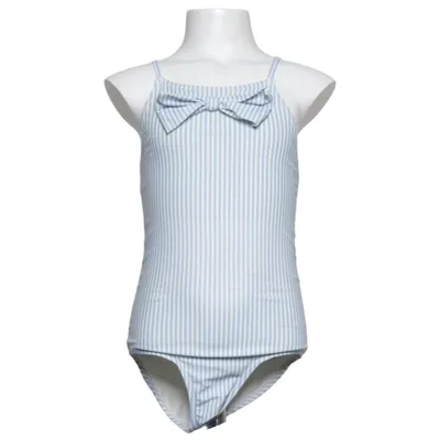Badedragt (Blå, Hvid) fra KappAhl Elastan, Polyester
