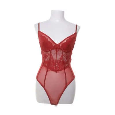 Body (Rood) van NA-KD Elastaan, Polyamide