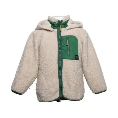 Fleecejacka (Beige, Grön) från Minimarket Polyester