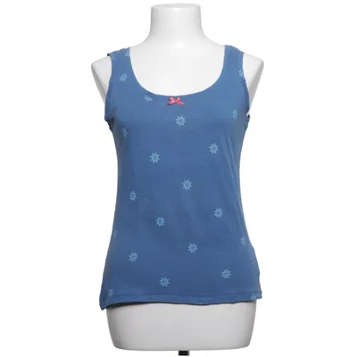 Tank Top (Blue) from Blutsgeschwister Cotton, Elastane