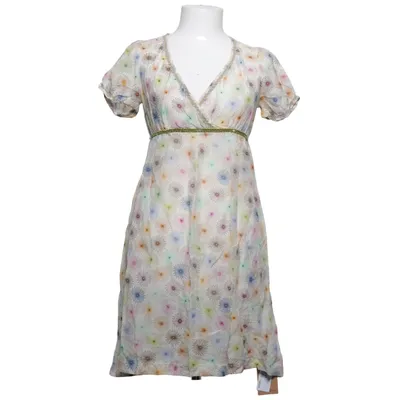 Klänning (Vit, Flerfärgad) från Avoca Anthology Bomull, Silke