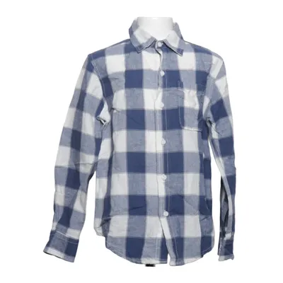 Flanellskjorta (Blå, Vit) från Gap Kids Bomull, Linne