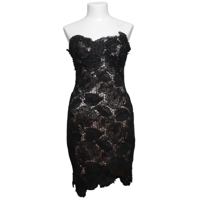 Robe de cocktail (Noir, Beige) de Rengin
