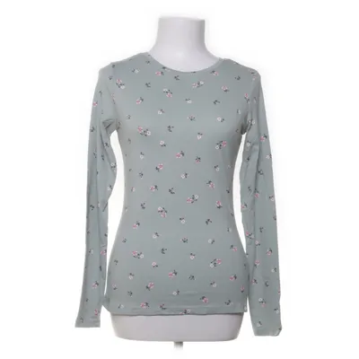 Långärmad t-shirt (Grön, Flerfärgad) från Clockhouse by C&A Bomull, Elastan