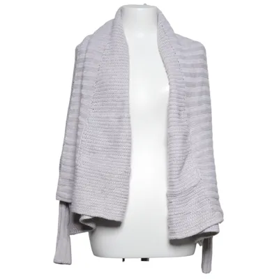 Cardigan (Grijs) van Le Tricot Perugia Kasjmier, Zijde, Wol