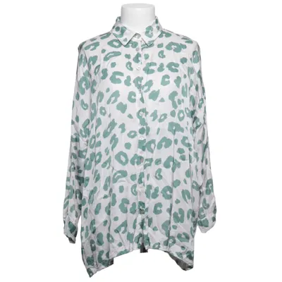 Blouse (Blanc, Vert) de Monday Afternoon Soie, Viscose