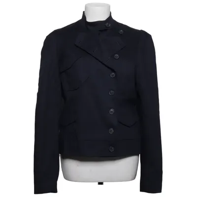 Jacket (Blue) from Next Cotton, Elastane, Polyester, Viscose