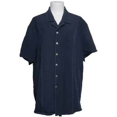 Kortærmet skjorte (Blå) fra Ann Harvey Linned, Polyester