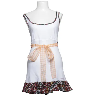 Robe (Blanc, Multicolore) de Blutsgeschwister Coton, Élasthane