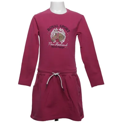 Jurk (Roze) van Salt and Pepper Katoen, Elastaan, Polyester