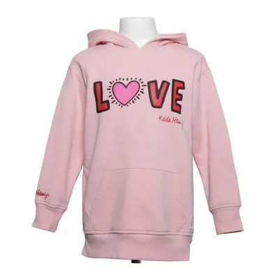 Hættetrøje (Pink) fra Keith Haring Bomuld, Polyester