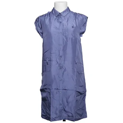 Shirt dress (Blue) from Autre Ton Silk