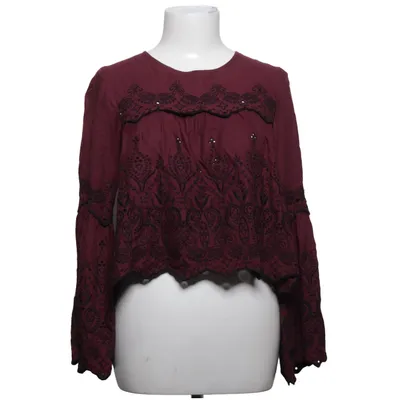 Blouse (Purple) from Miss Selfridge Petites Polyester, Viscose