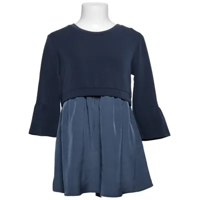 Umstandskleid (Blau) von Attesa Maternity Elasthan, Modal, Polyester