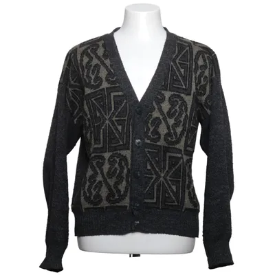 Cardigan (Gris, Vert) de Creations Acrylique, Laine