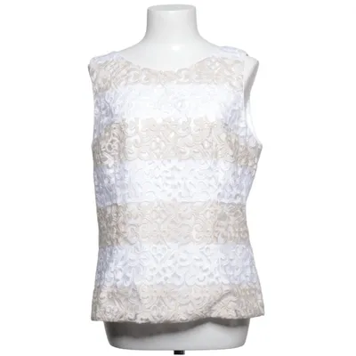 Haut (Blanc, Beige) de White House Black Market Polyester