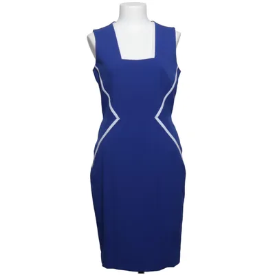 Kjole (Blå, Hvid) fra Fenn Wright Manson Elastan, Polyester, Viscose