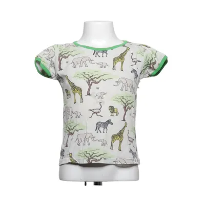 T-shirt (Beige, Flerfärgad) från Duns Ekologisk bomull