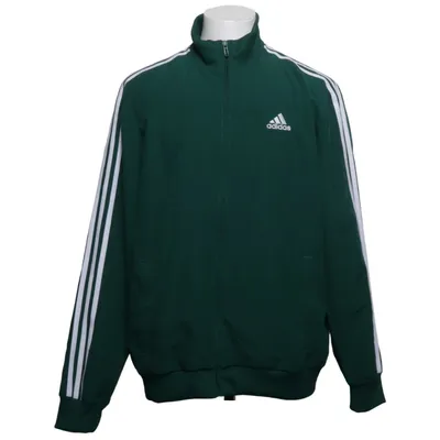 Träningsjacka (Grön, Vit) från Adidas Återvunnen polyester