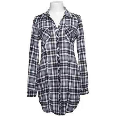 Flanellen overhemd (Zwart, Wit, Grijs) van Ardene Polyester