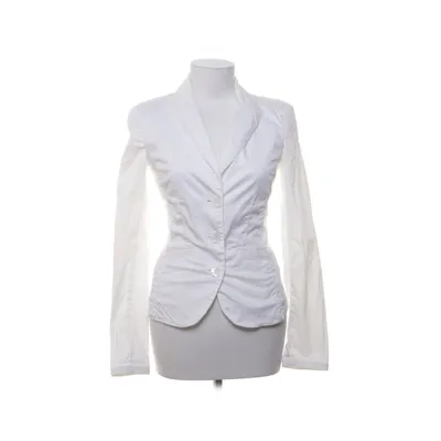 Blazer (White) from Armani Jeans Cotton, Elastane