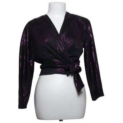 Omlottopp (Svart, Lila) från Margita Polyester