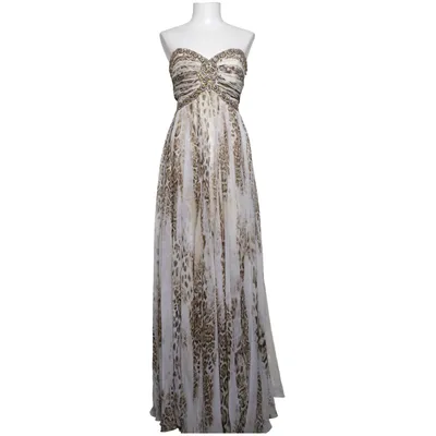 Avondjurk (Beige, Bruin) van Terani Couture Polyester