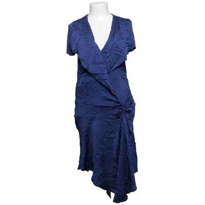 Jurk (Blauw) van Dept Elastaan, Polyester, Viscose