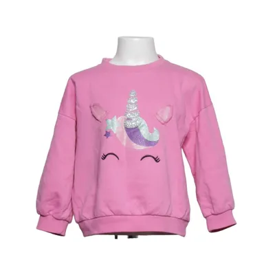 Collegetröja (Rosa) från Lindex Kids Bomull