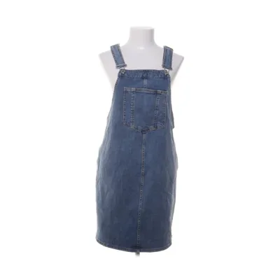 Dungaree dress (Blue) from H&M Mama Cotton, Elastane
