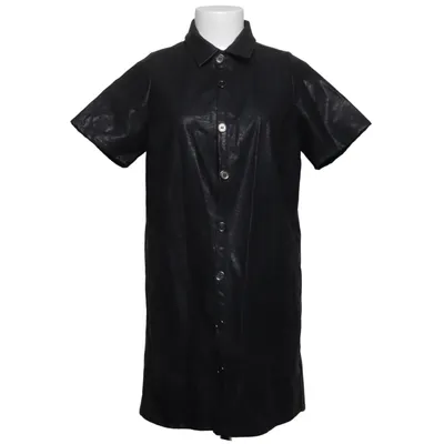 Robe chemise (Noir) de Influence Polyester, Viscose
