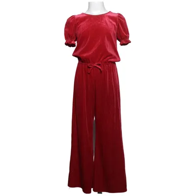 Combinaison (Rouge) de KappAhl Élasthane, Fibre métallique, Polyester