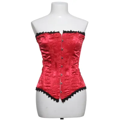Corset (Rouge) de Coquette Acétate, Coton