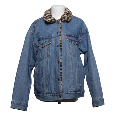 Veste en jeans fourrée (Bleu, Marron) de Levi Strauss & Co Coton, Polyester