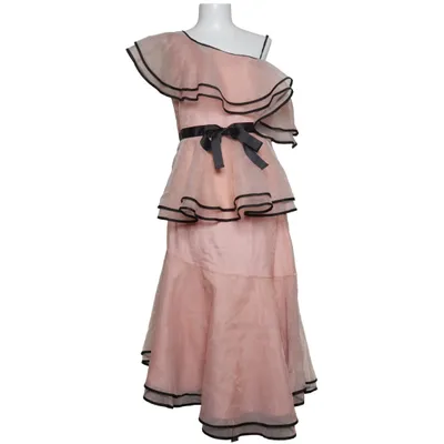 Robe de cocktail (Rose, Noir) de Forever Unique Polyester