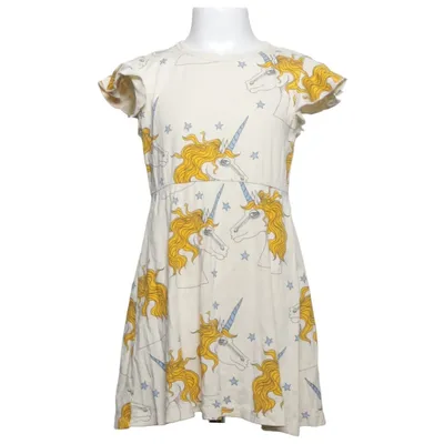 Klänning (Beige, Gul, Blå) från Mini Rodini