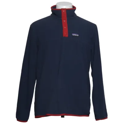 Fleecetrøje (Blå, Rød) fra Patagonia Genanvendt polyester